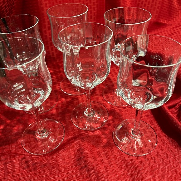 Bacarat crystal goblets - Capri - Set of 6 - Picture 2 of 8